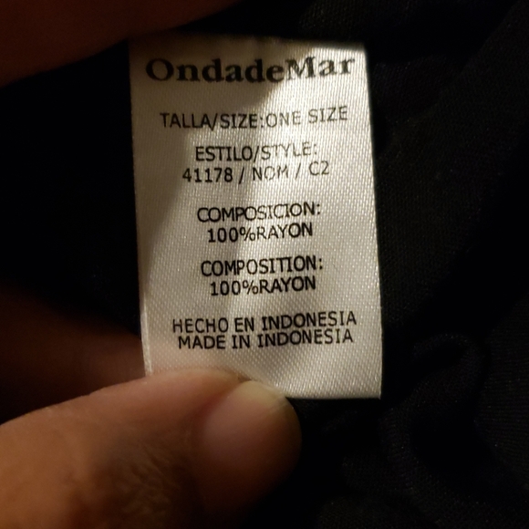 🆕 OndadeMar poncho cover-up one size - Picture 7 of 7